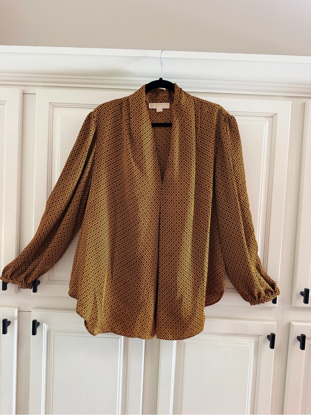 Michael Kors Geometric Print Blouse